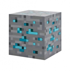 Minecraft Light-Up Blue Stone Diamond Ore