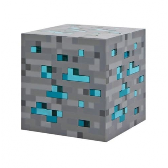 Minecraft Light-Up Blue Stone Diamond Ore