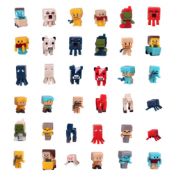 Minecraft Building Blocks Figure Series 2 - Sets of 36