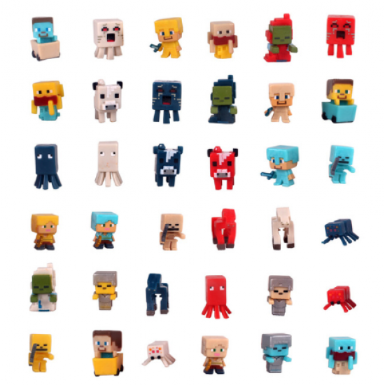 Minecraft Building Blocks Figure Series 2 - Sets of 36 Minecraft Building Blocks Figure Series 2 - Sets of 36
