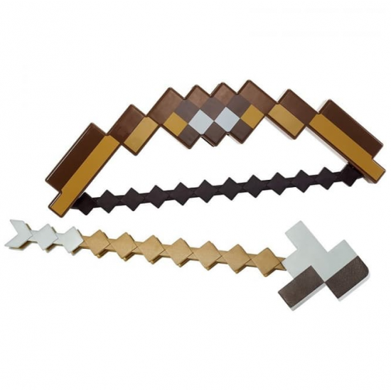 Minecraft Bow And Arrow Mattel