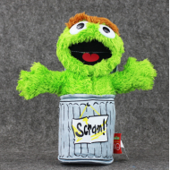 Sesame Street Oscar Plush Doll 27cm