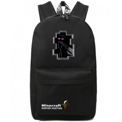 Minecraft Enderman Rucksack Backpack Schoolbag - Black