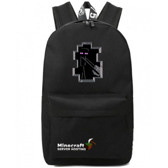 Minecraft Enderman Rucksack Backpack Schoolbag - Black Minecraft Enderman Rucksack Backpack Schoolbag - Black