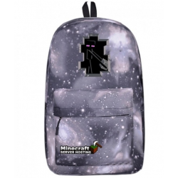 Minecraft Enderman Rucksack Backpack Schoolbag - Galaxy