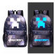 Minecraft Glow in the Dark Rucksack Backpack Schoolbag - Galaxy Minecraft Glow in the Dark Rucksack Backpack Schoolbag - Galaxy