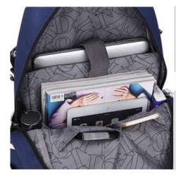 Minecraft Pat and Jen Rucksack Backpack Schoolbag - Black