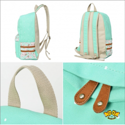 Minecraft Rucksack Backpack Schoolbag - Navy Blue