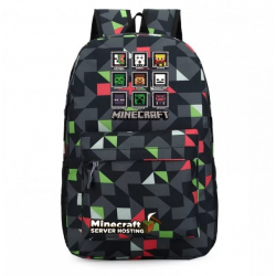 Minecraft Rucksack Backpack Schoolbag - Geometric Mix