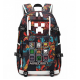 Minecraft Rucksack Backpack Schoolbag - Red