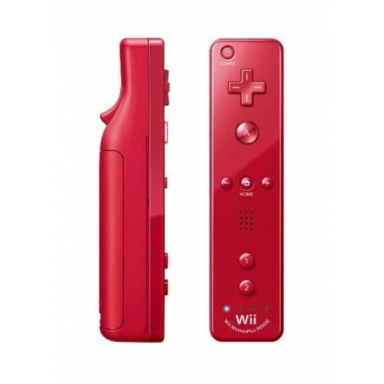 Nintendo Wii Remote Plus - Red (For Wii and Wii U)
