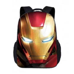 Kids Iron Man Backpack Schoolbag Rucksack