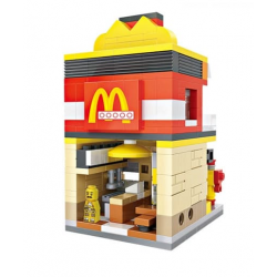 McDonalds Shop Brick Building Kit