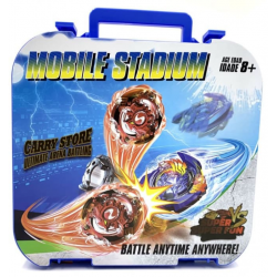Beyblade Mobile Portable Stadium With 8 Beyblades