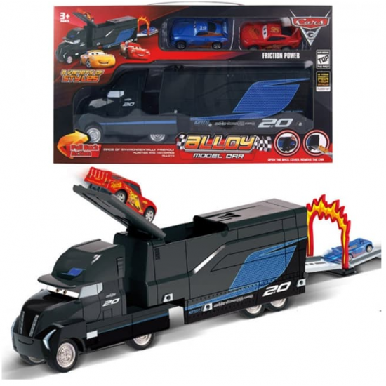 Disney Pixar Cars 3 Jackson Storm's Transforming Hauler Playset Disney Pixar Cars 3 Jackson Storm's Transforming Hauler Playset