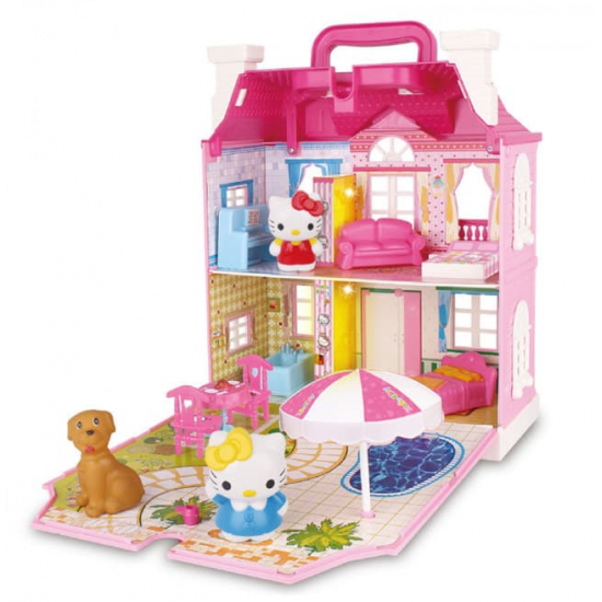 Hello Kitty Folding House Playset