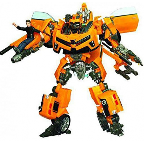 Transformers 2 Revenge of the Fallen Movie Human Alliance Bumblebee with Sam Witwicky Transformers 2 Revenge of the Fallen Movie Human Alliance Bumblebee with Sam Witwicky