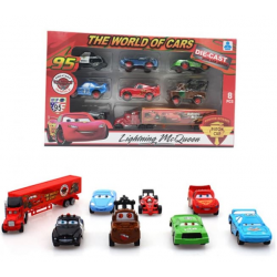 McQueen Cars Complete 8 pc Collection Set