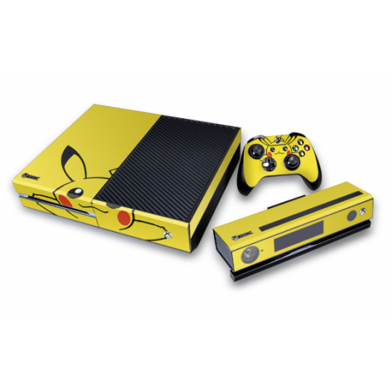 Xbox One Pikachu Pokémon Decal Skin for Console, Controller, Kinect Xbox One Pikachu Pokémon Decal Skin for Console, Controller, Kinect
