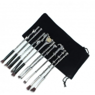 Harry Potter 10pc Wand Makeup Brush Set