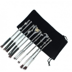 Harry Potter 10pc Wand Makeup Brush Set
