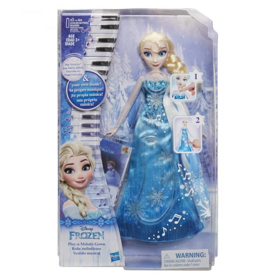 Disney Frozen Elsa Play-A-Melody Gown